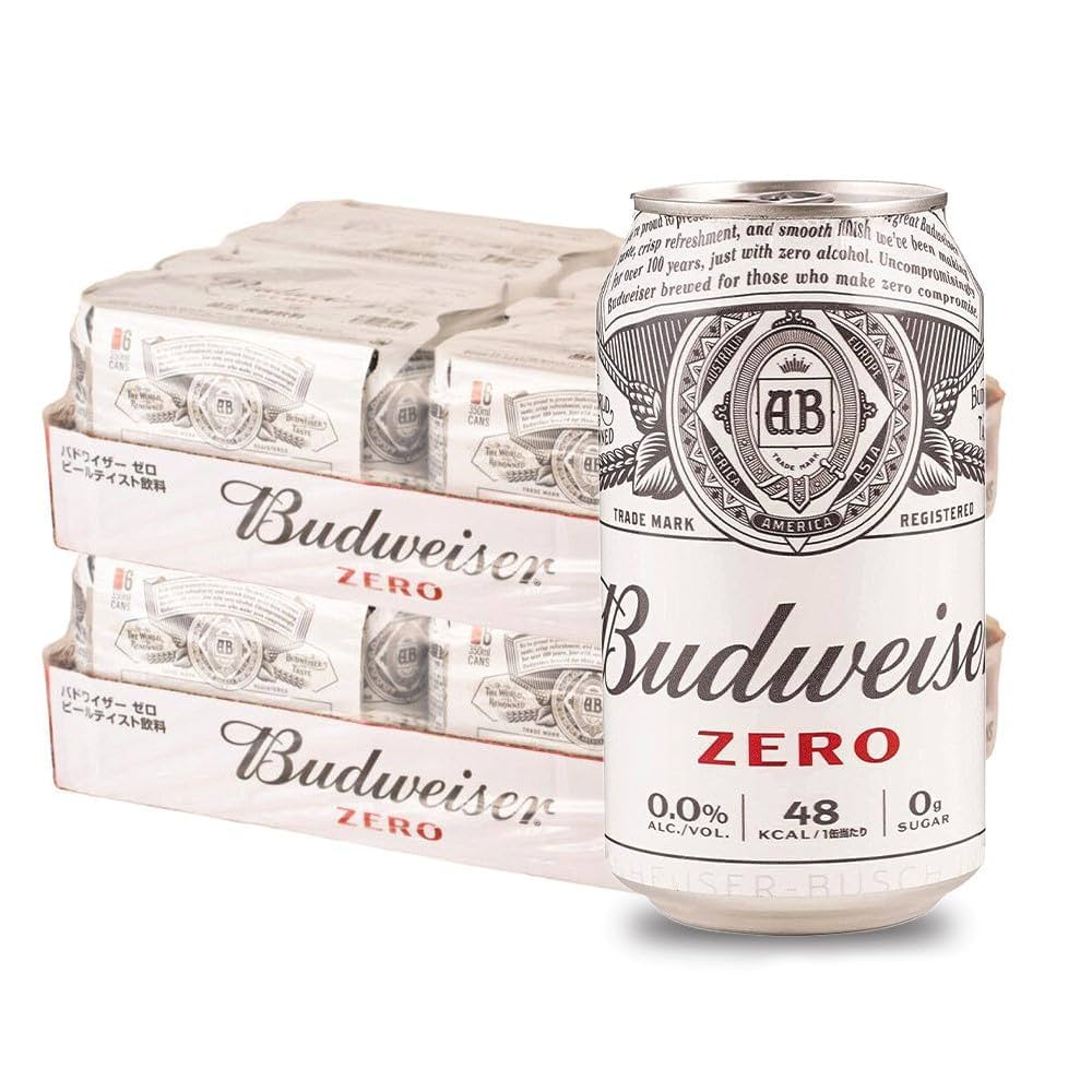 Amazon.co.jp: バドワイザー ゼロ Budweiser 缶 [ ノン